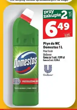 Topaz Płyn do WC Domestos Pine Fresh oferta