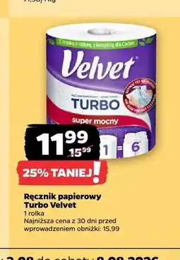 Netto Ręcznik papierowy Velvet Turbo oferta