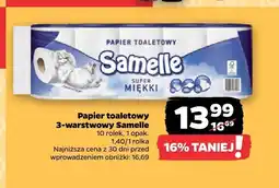 Netto Papier toaletowy 3-warstwowy Samelle oferta