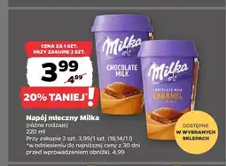 Netto Napój mleczny Milka Chocolate Milk oferta
