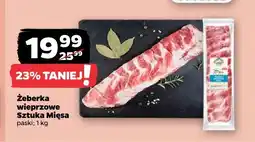 Netto Żeberka wieprzowe Sztuka Mięsa paski oferta