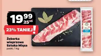 Netto Żeberka wieprzowe Sztuka Mięsa paski oferta
