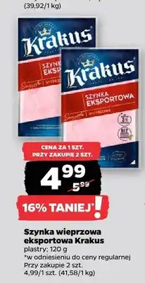 Netto Szynka wieprzowa eksportowa Krakus oferta