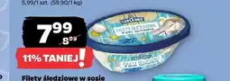 Netto Filety śledziowe w sosie śmietankowym Corsarro oferta