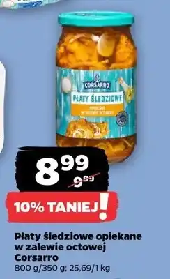 Netto Płaty śledziowe opiekane w zalewie octowej Corsarro oferta