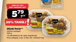 Netto Oliwki zielone z czosnkiem i ziołami Perla oferta
