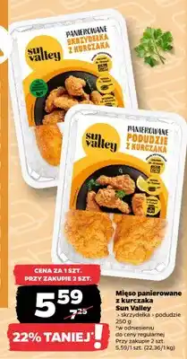 Netto Mięso panierowane z kurczaka podudzie Sun Valley oferta