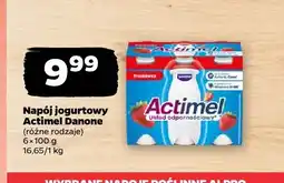 Netto Napój jogurtowy Actimel Danone 6-pak oferta