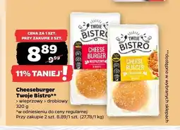 Netto Cheeseburger wieprzowy Twoje Bistro oferta