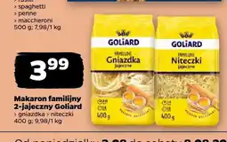 Netto Makaron familijny 2-jajeczny Goliard gniazdka oferta