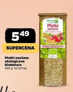 Netto Płatki owsiane ekologiczne BioNaturo oferta