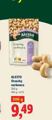 Lidl Orzechy nerkowca Alesto oferta