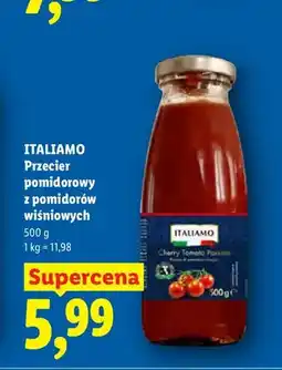 Lidl Przecier pomidorowy z pomidorów wiśniowych ITALIAMO oferta