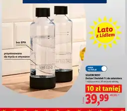 Lidl Butelki do saturatora Silvercrest 2-pak oferta