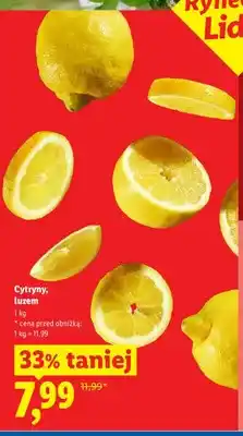 Lidl Cytryny luzem Ryneczek Lidla oferta