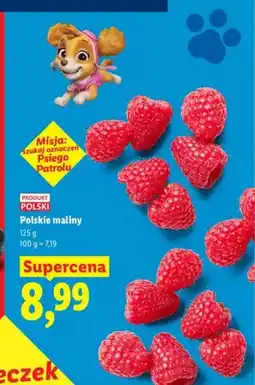 Lidl Maliny polskie Ryneczek Lidla oferta