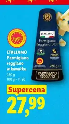 Lidl Ser Parmigiano Reggiano w kawałku Italiamo oferta