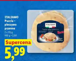 Lidl Puccia pieczywo pszenne ITALIAMO oferta