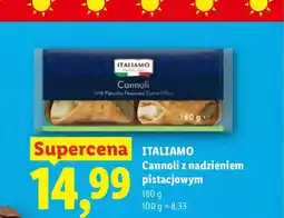 Lidl Cannoli z nadzieniem pistacjowym Italiamo oferta