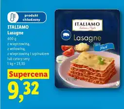 Lidl Lasagne z wieprzowiną ITALIAMO oferta
