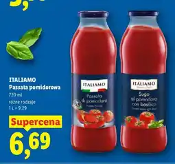 Lidl Passata pomidorowa klasyczna ITALIAMO oferta