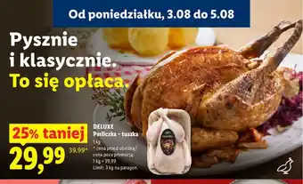 Lidl Perliczka - tuszka Deluxe oferta