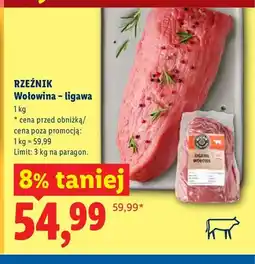 Lidl Wołowina - ligawa Rzeźnik oferta