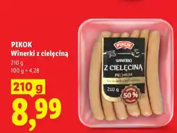 Lidl Winerki z cielęciną Pikok oferta