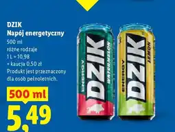 Lidl Napój energetyczny Dzik Energy Watermelon oferta