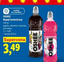 Lidl Napój izotoniczny Oshee jagoda oferta