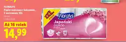 Lidl Papier toaletowy z balsamem Floralys 3-warstwowy XXL 16-pak oferta