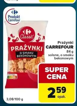 Globi Prażynki Carrefour o smaku bekonowym oferta