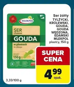 Globi Ser żółty Tylżycki plastry Mlekpol oferta