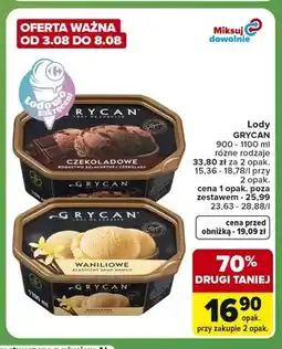 Carrefour Express Lody waniliowe Grycan oferta