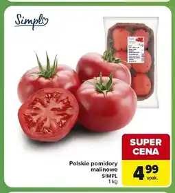 Carrefour Express Pomidory malinowe Simply polskie oferta