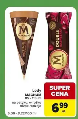 Carrefour Express Lody na patyku Magnum Double Raspberry oferta