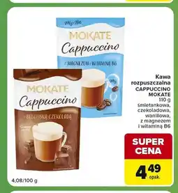 Carrefour Express Kawa rozpuszczalna Cappuccino Mokate czekoladowa oferta