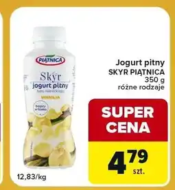 Carrefour Express Jogurt pitny Skyr Piątnica oferta