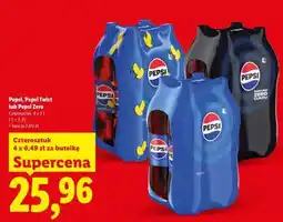 Lidl Pepsi, Pepsi Twist lub Pepsi Zero oferta
