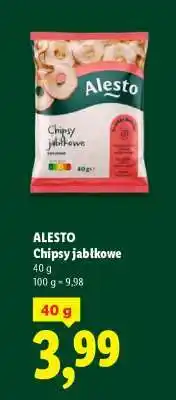 Lidl ALESTO Chipsy jabłkowe oferta