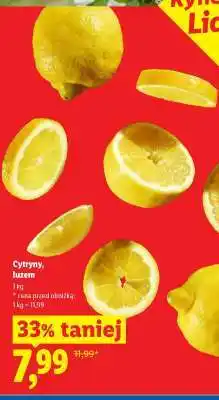 Lidl Cytryny luzem oferta