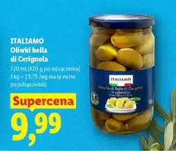 Lidl ITALIAMO Oliwki Bella di Cerignola oferta