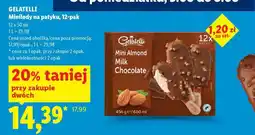 Lidl GELATELLI Minimlody na patyku, 12-pak oferta