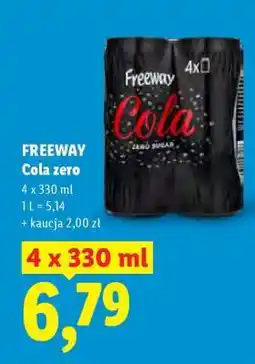 Lidl Freeway Cola ZERO oferta