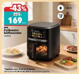 Biedronka Frytkownica beztłuszczowa, czarna oferta