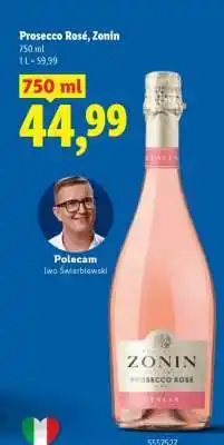 Lidl Prosecco Rosé, Zonin oferta