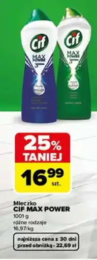 Carrefour CIF MAX POWER oferta
