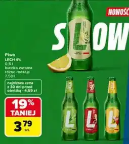 Carrefour Piwo LECH 4% oferta