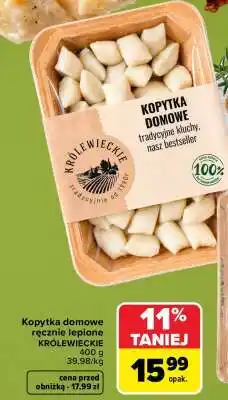 Carrefour Kopytka domowe ręcznie lepione KRÓLEWIECKIE oferta