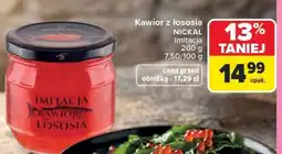 Carrefour Kawior z łososia oferta